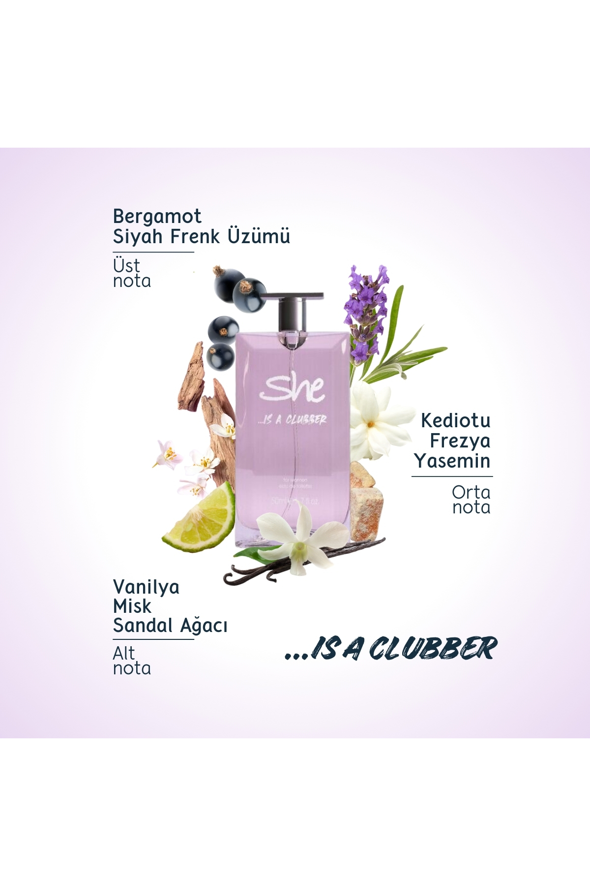 Clubber Kadın Parfüm 50 ml