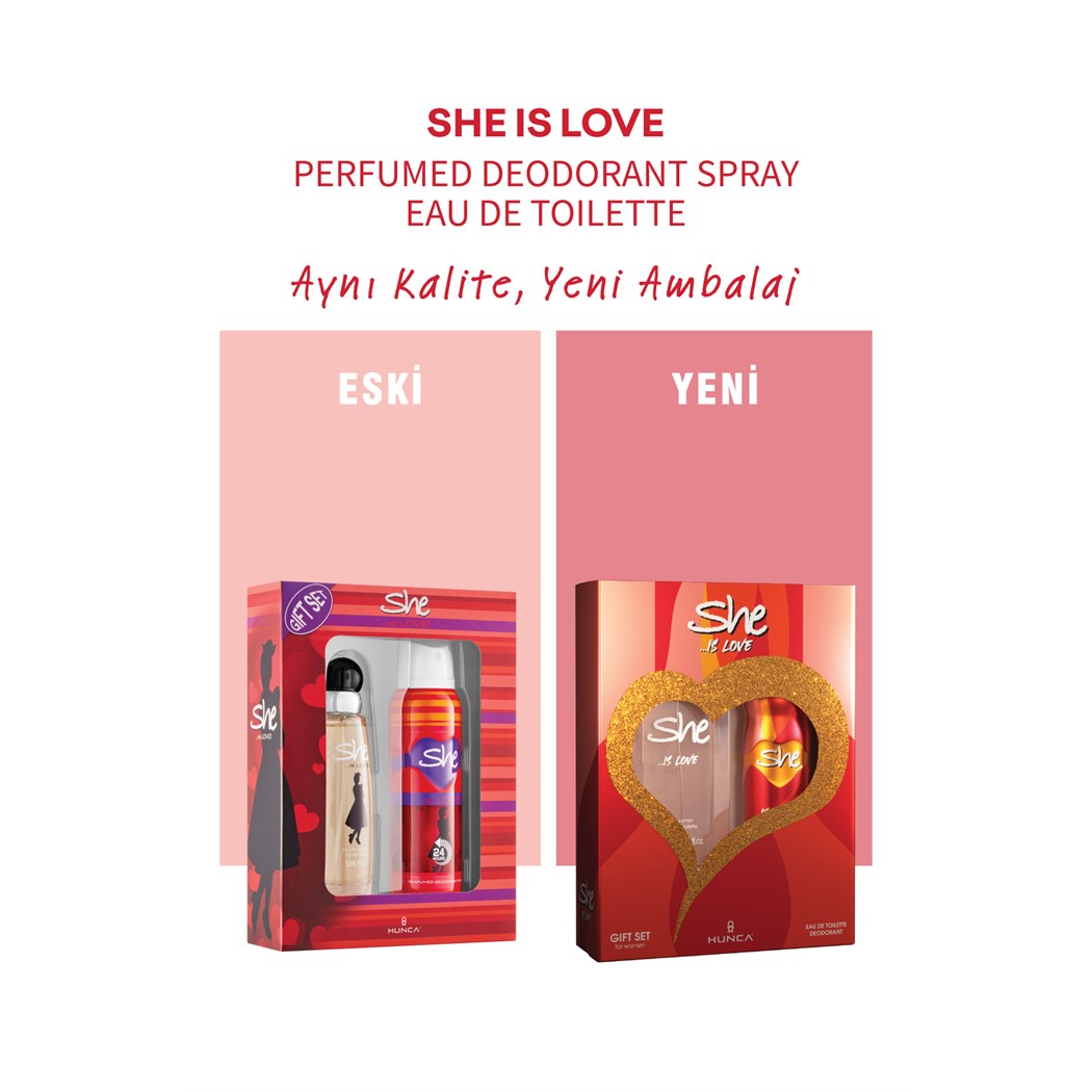 Women Set Love Edt Deo
