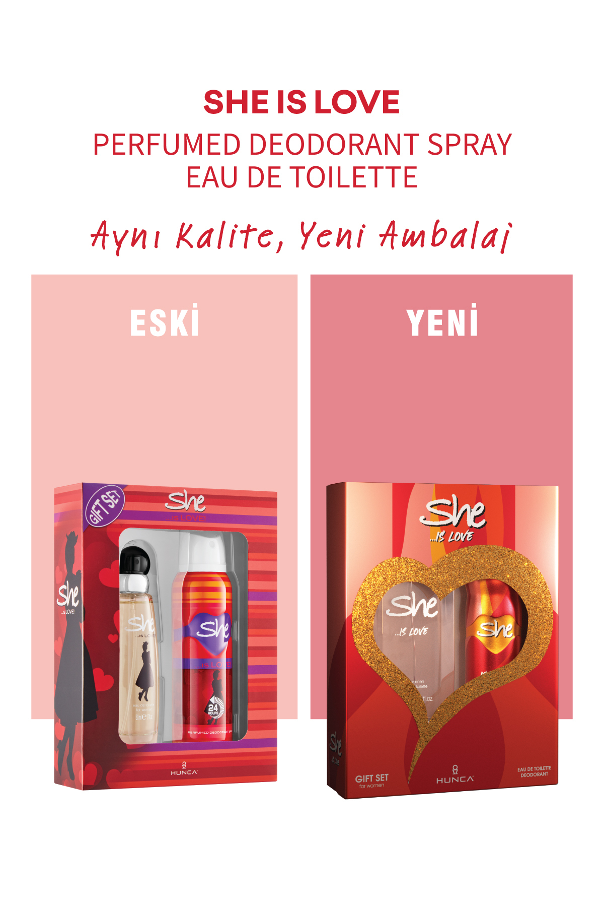 Women Set Love Edt Deo