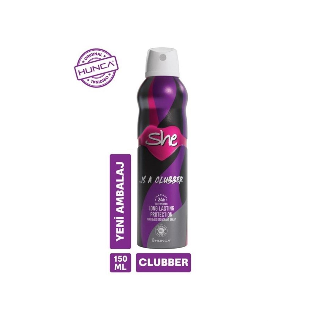 Clubber Kadın Parfüm Seti ( 50 ml Edt Parfüm 150 ml Deodorant)