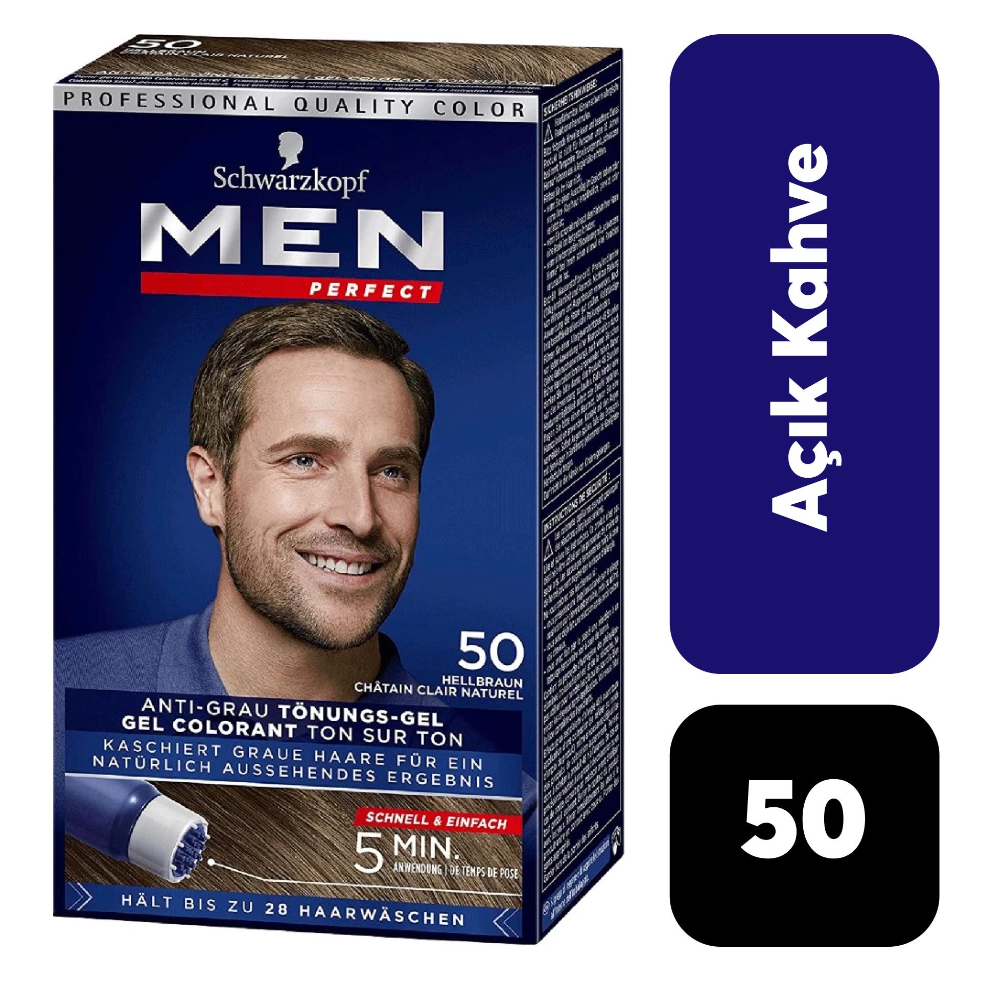 Schwarzkopf Perfect Men 50 Açık Kahve