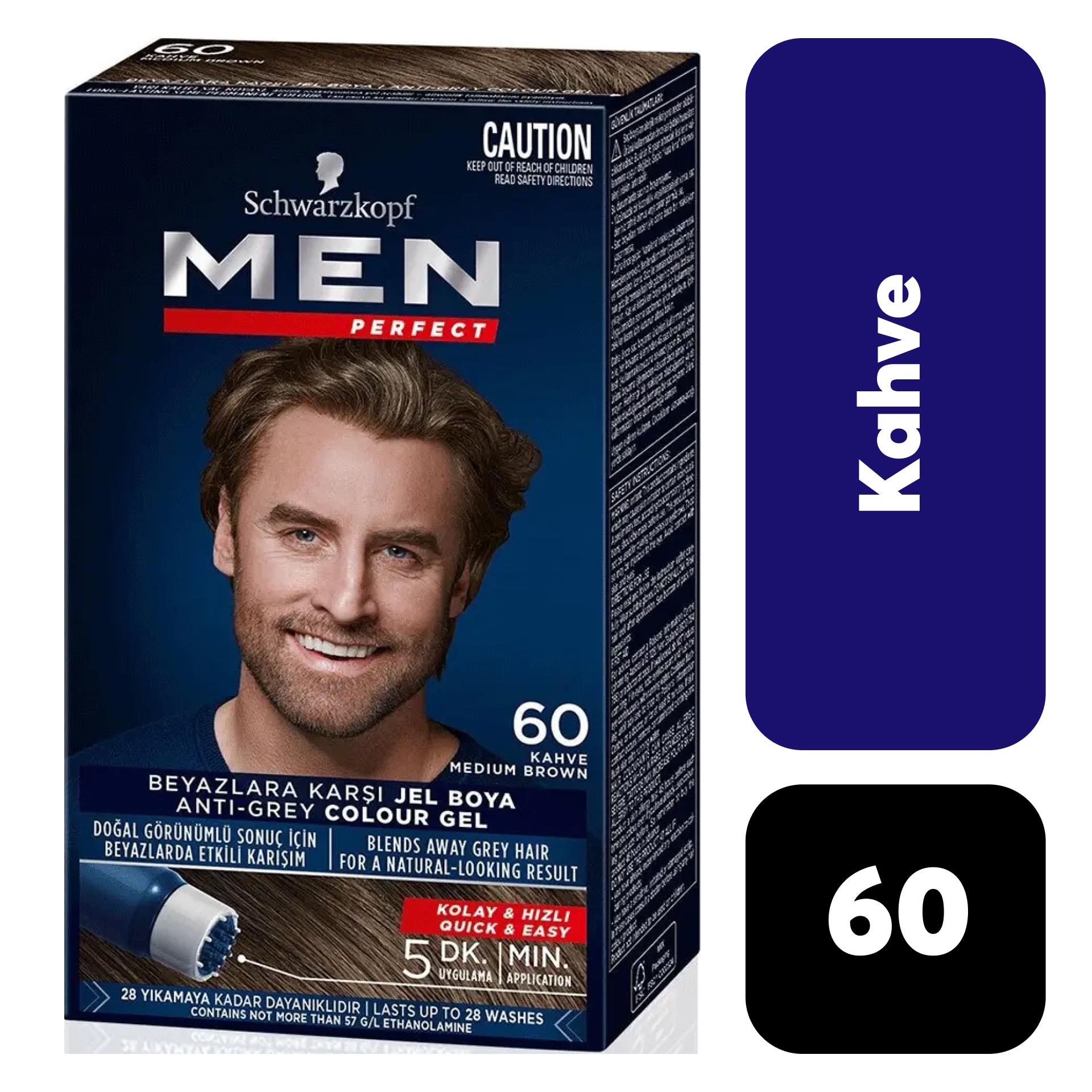 Schwarzkopf Perfect Men 60 Kahve