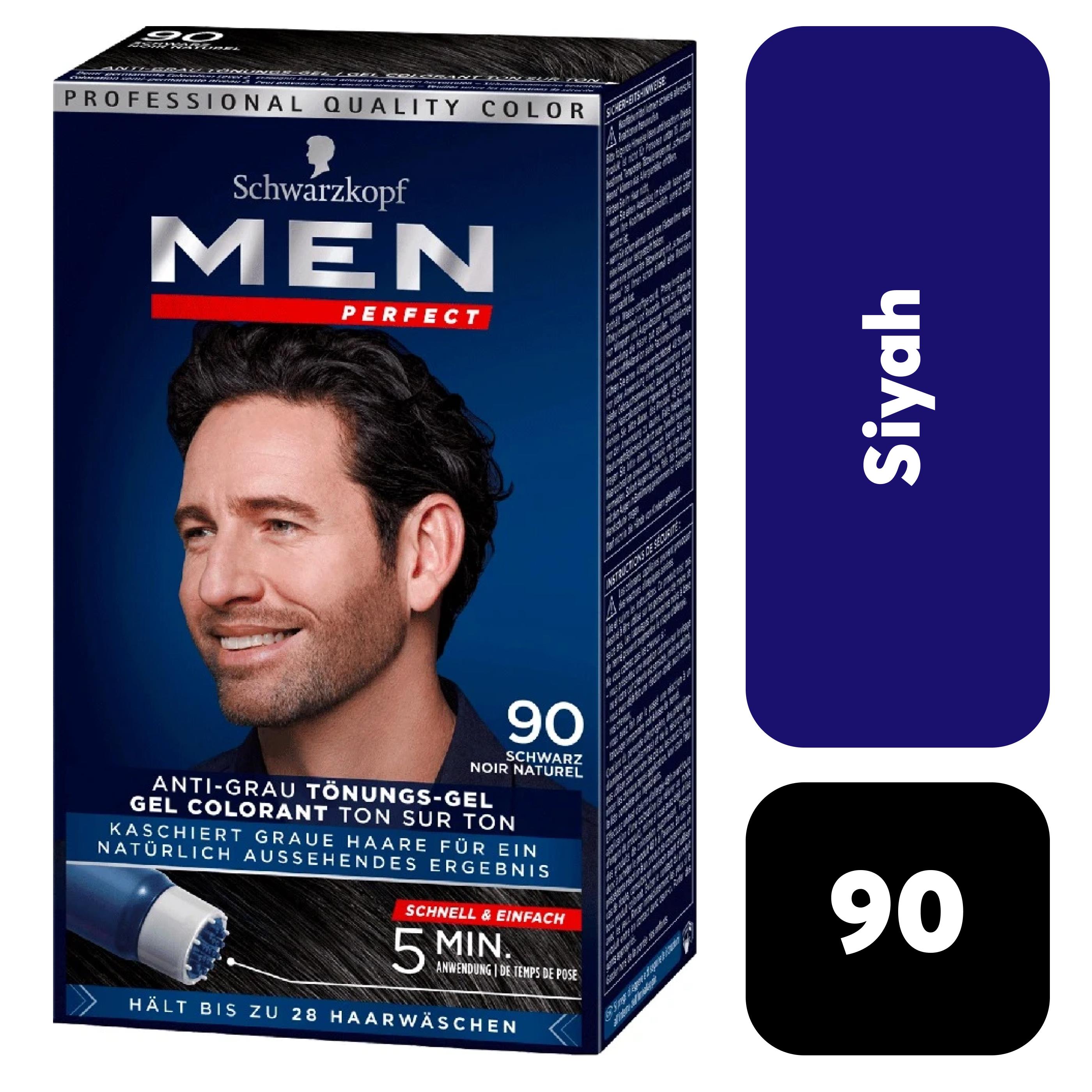 Schwarzkopf Perfect Men 90 Siyah