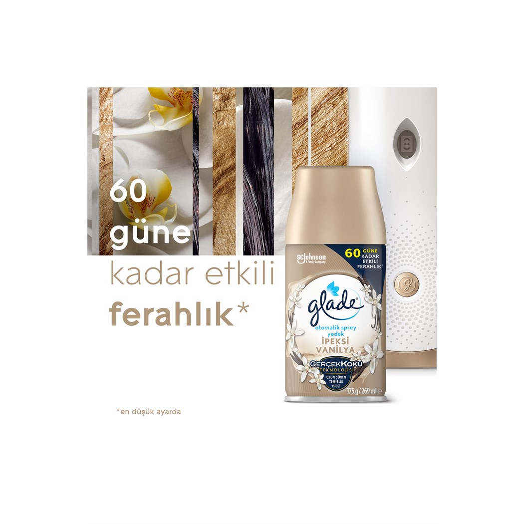 Otomatik Sprey Yedek İpeksi Vanilya 269ml 1 Yedek