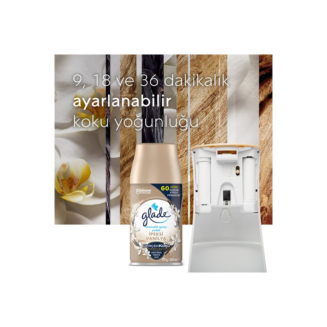 Otomatik Sprey Yedek İpeksi Vanilya 269ml 1 Yedek