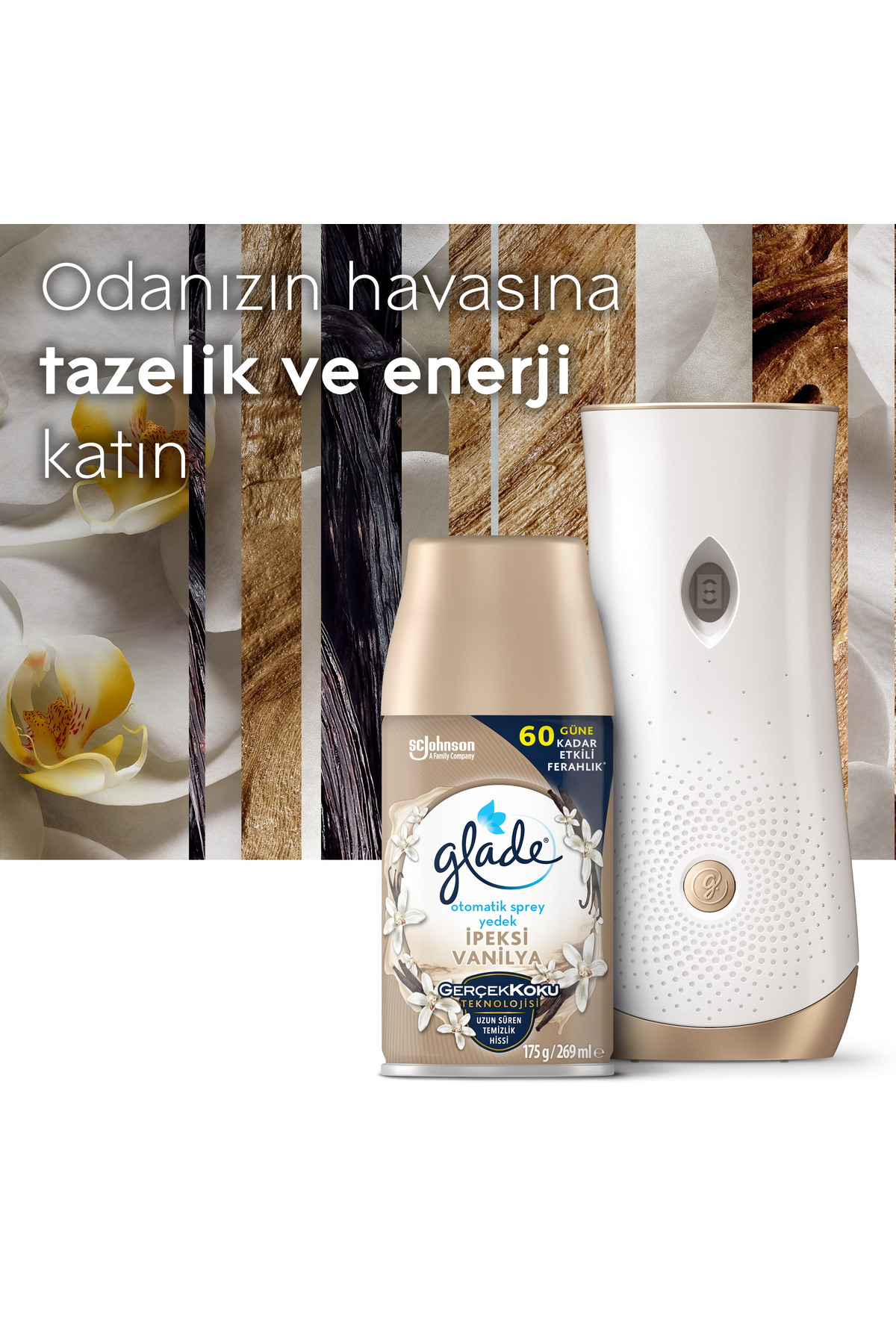 Otomatik Sprey Yedek İpeksi Vanilya 269ml 1 Yedek