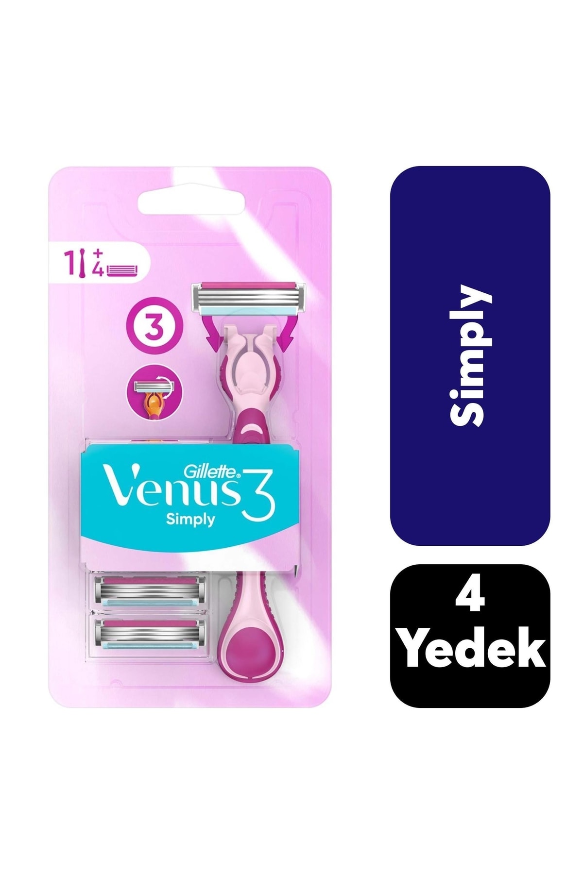 Venüs 3 Simply Makine + 4 Yedek