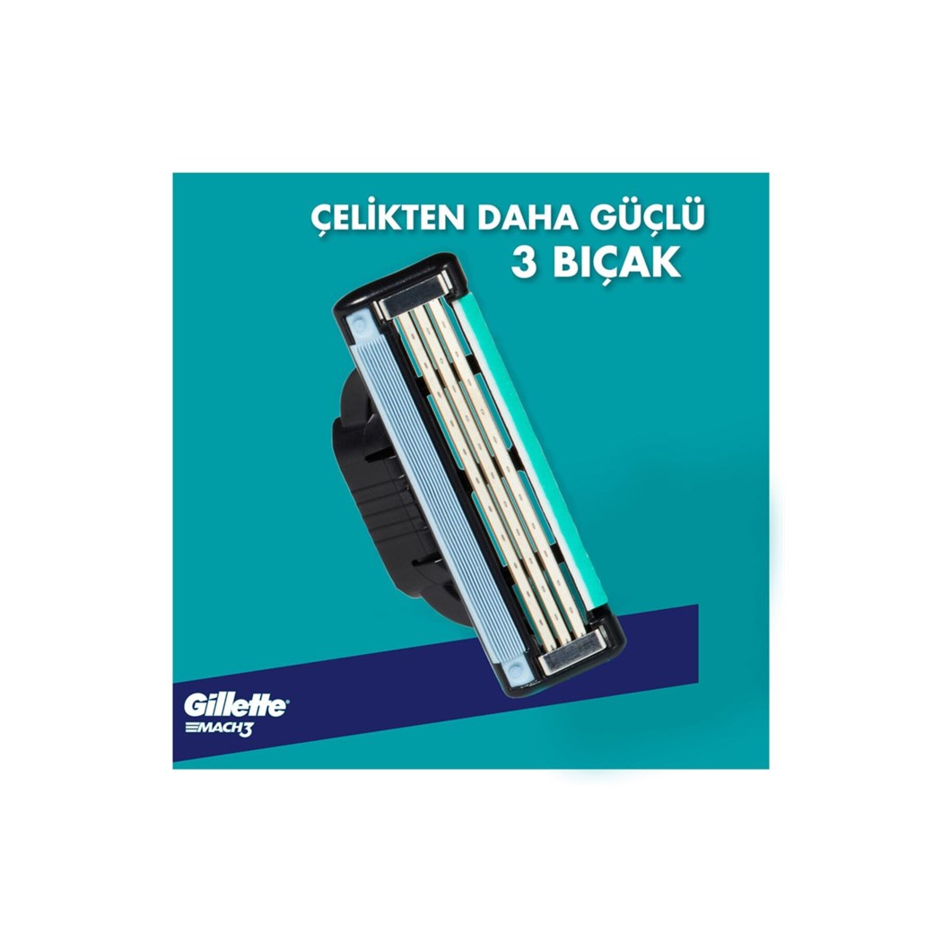 Mach3 Yedek Tıraş Bıçağı 4'lü
