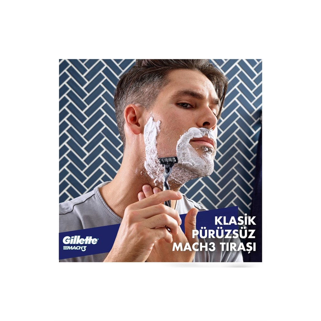 Mach3 Yedek Tıraş Bıçağı 4'lü
