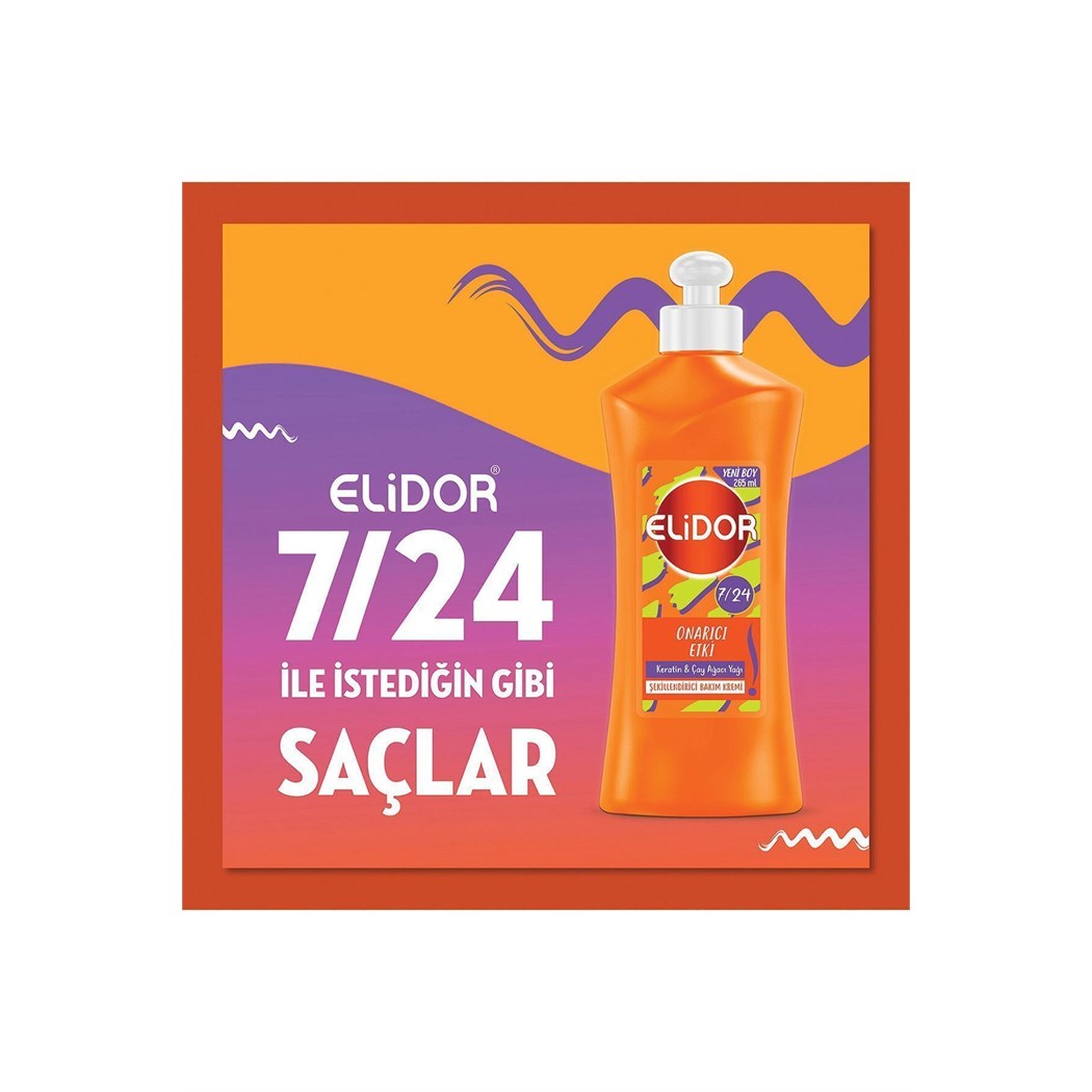 7/24 ŞEKİLLENDİRİCİ SAÇ BAKIM KREMİ ONARICI-