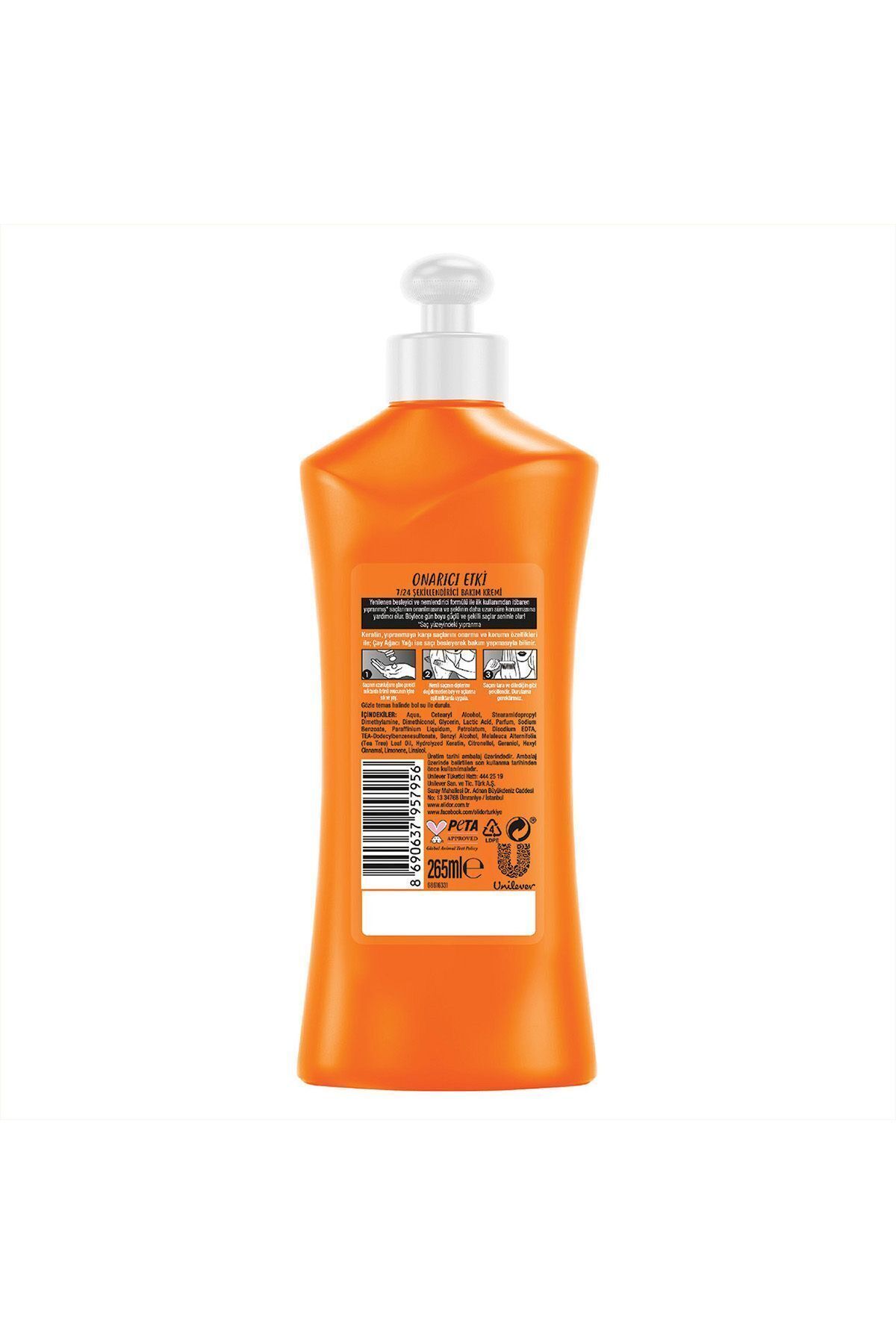 7/24 ŞEKİLLENDİRİCİ SAÇ BAKIM KREMİ ONARICI-