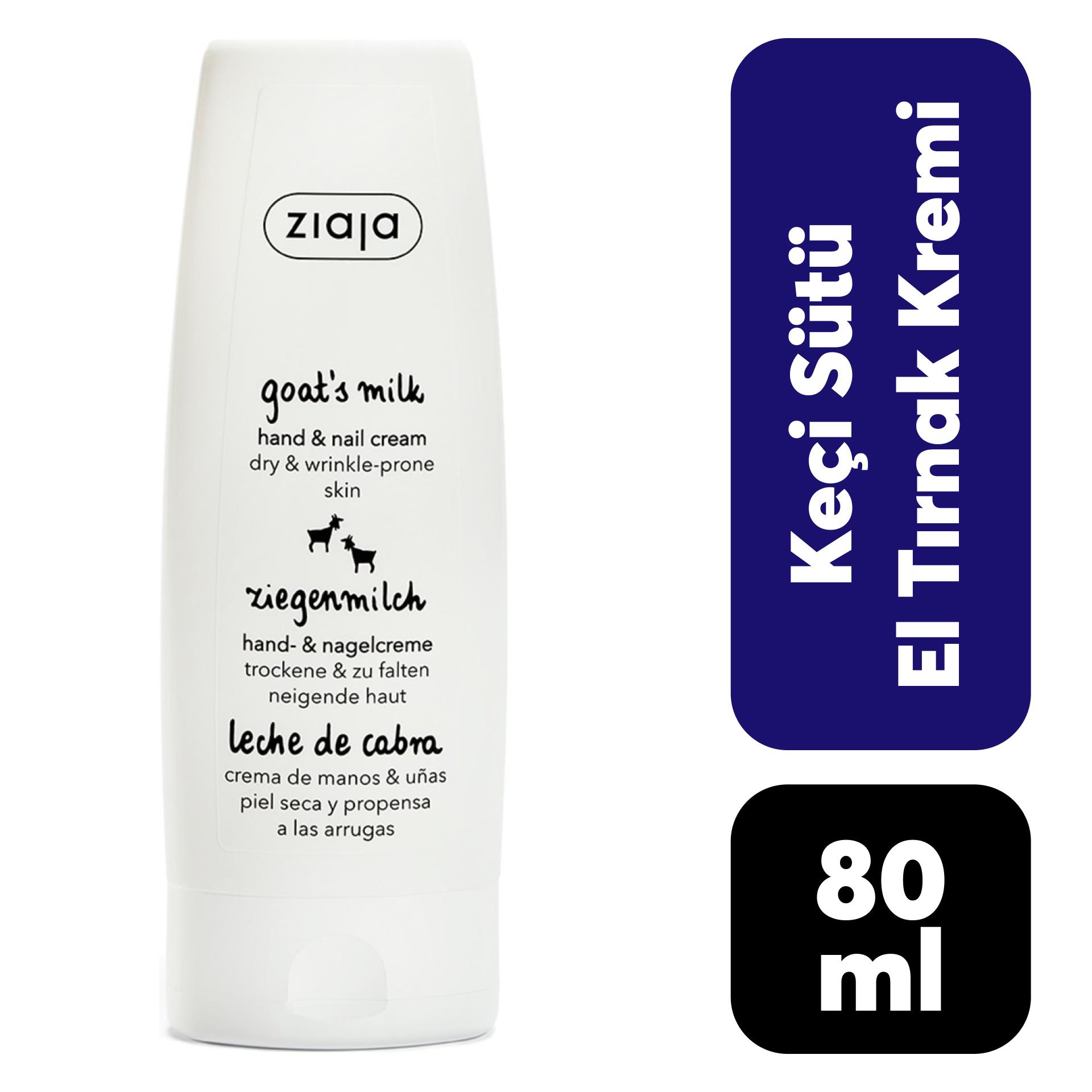 Ziaja Keçi Sütü Krem 80 ml El Tırnak Kremi
