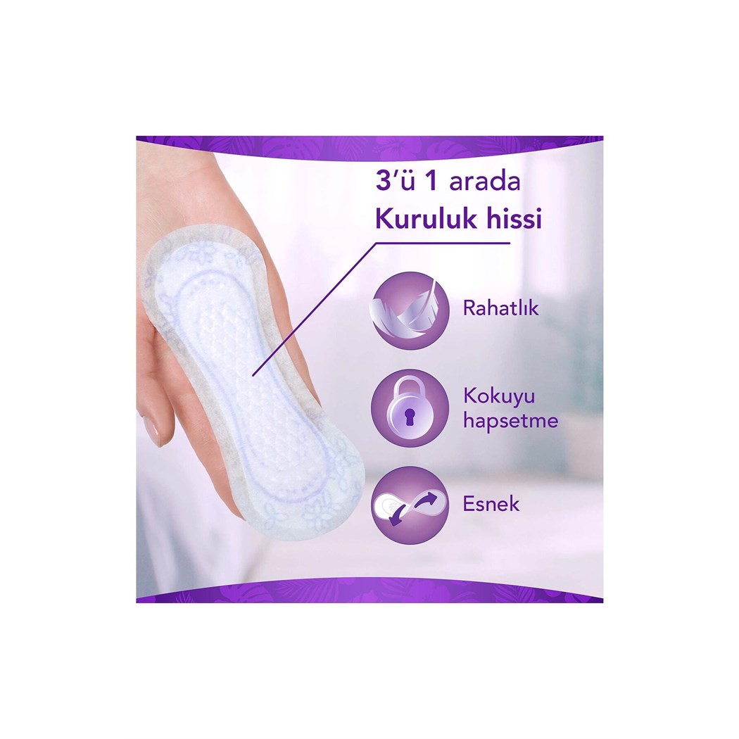 Günlük Ped Normal 20'li Tekli Paket