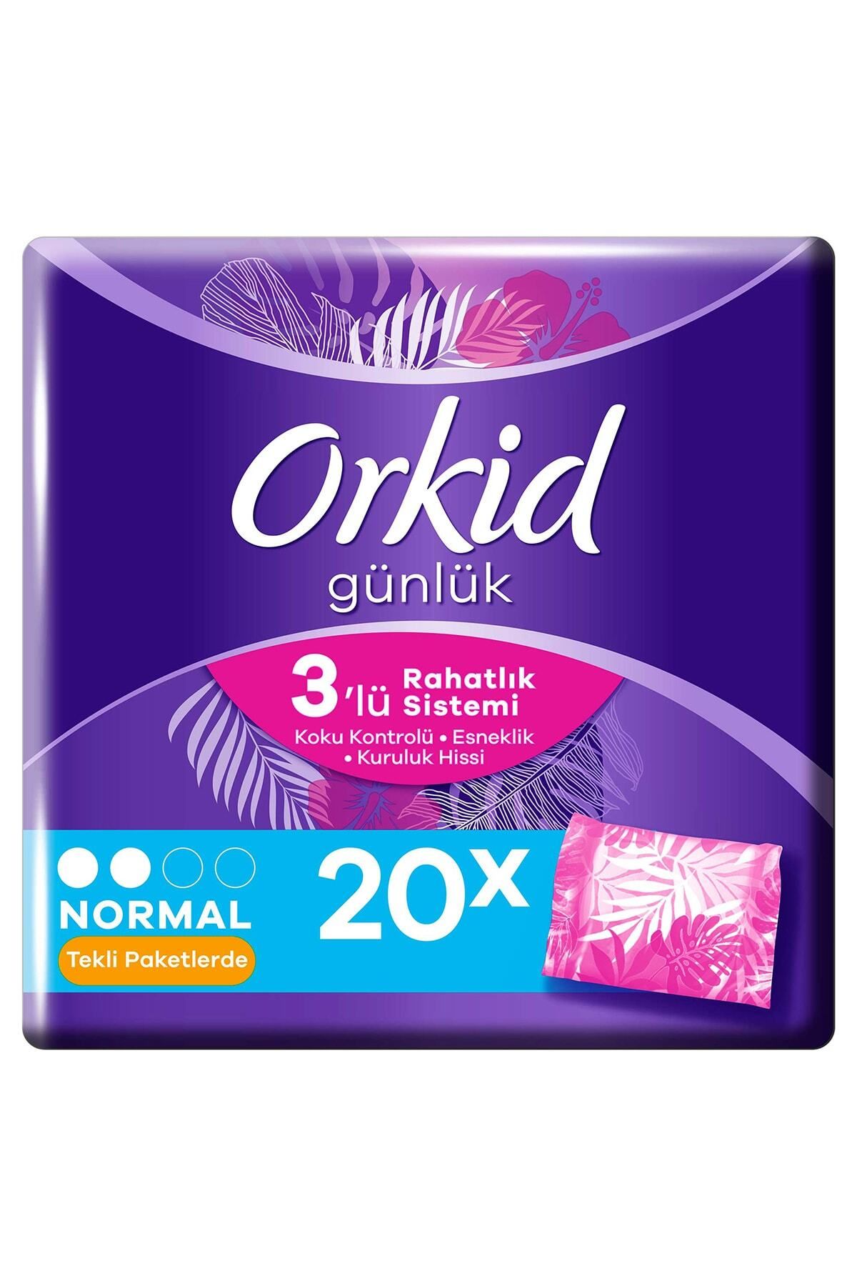 Günlük Ped Normal 20'li Tekli Paket