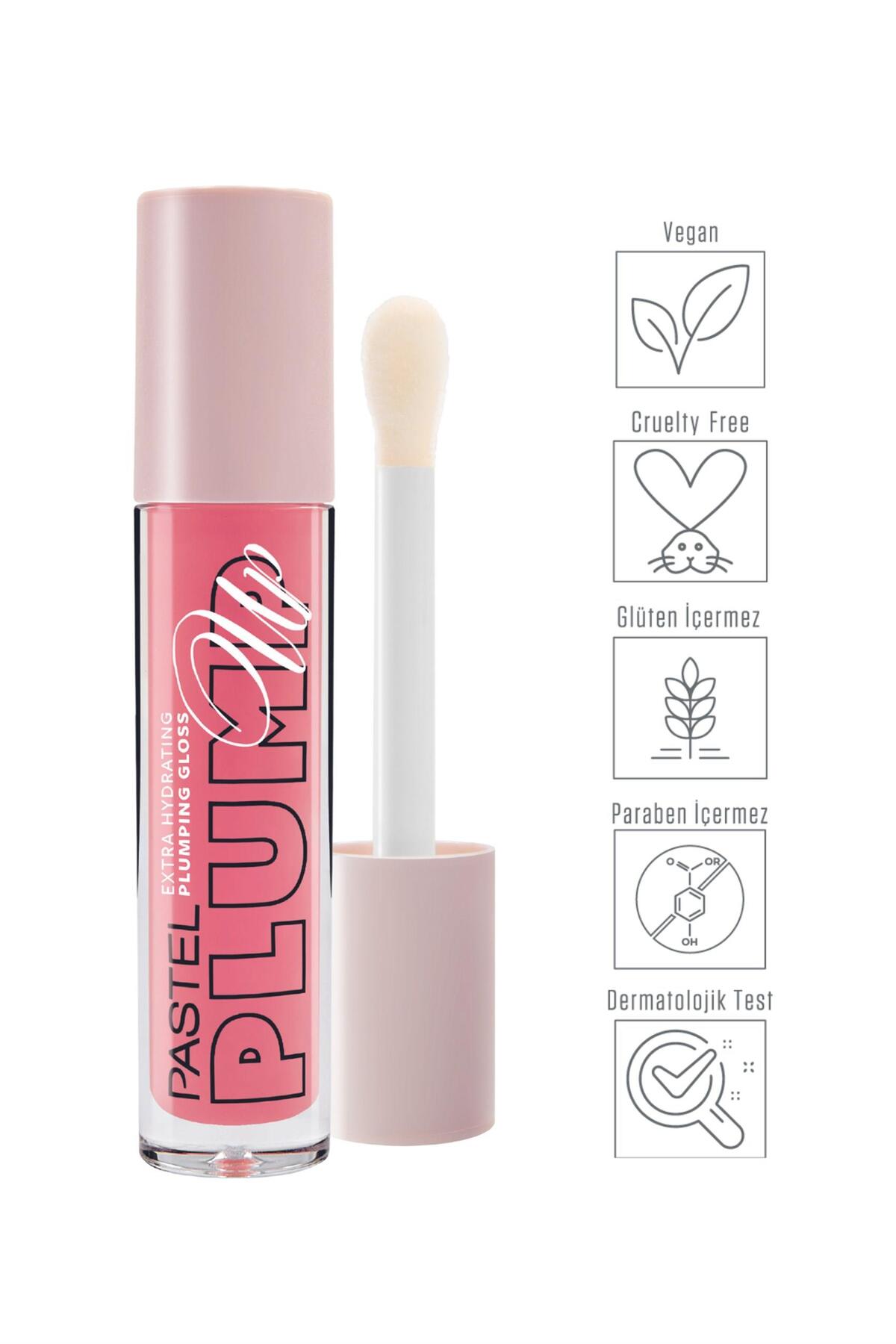 Plump Up 203 Cotton Candy Extra Hydrating Plumping Gloss - Dolgunlaştıran Dudak Parlatıcısı