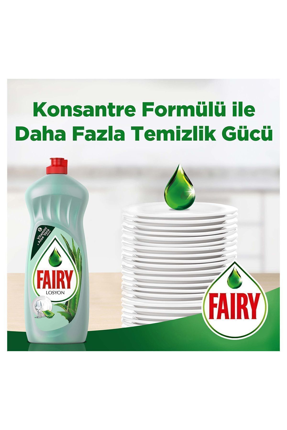 Losyon Sıvı Bulaşık Deterjanı 1500 ml Aloe Vera Kokulu