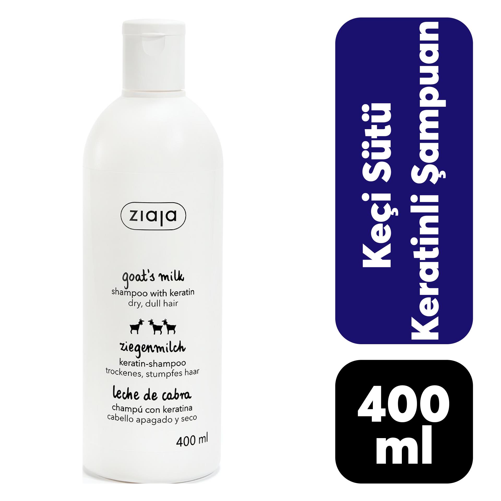 Ziaja Keçi Sütü Şampuan 400 ml Keratin