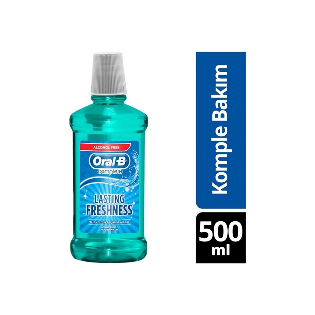 Oral B Ağız Çalkalama Suyu Komple Bakım 500 ml Alkolsüz