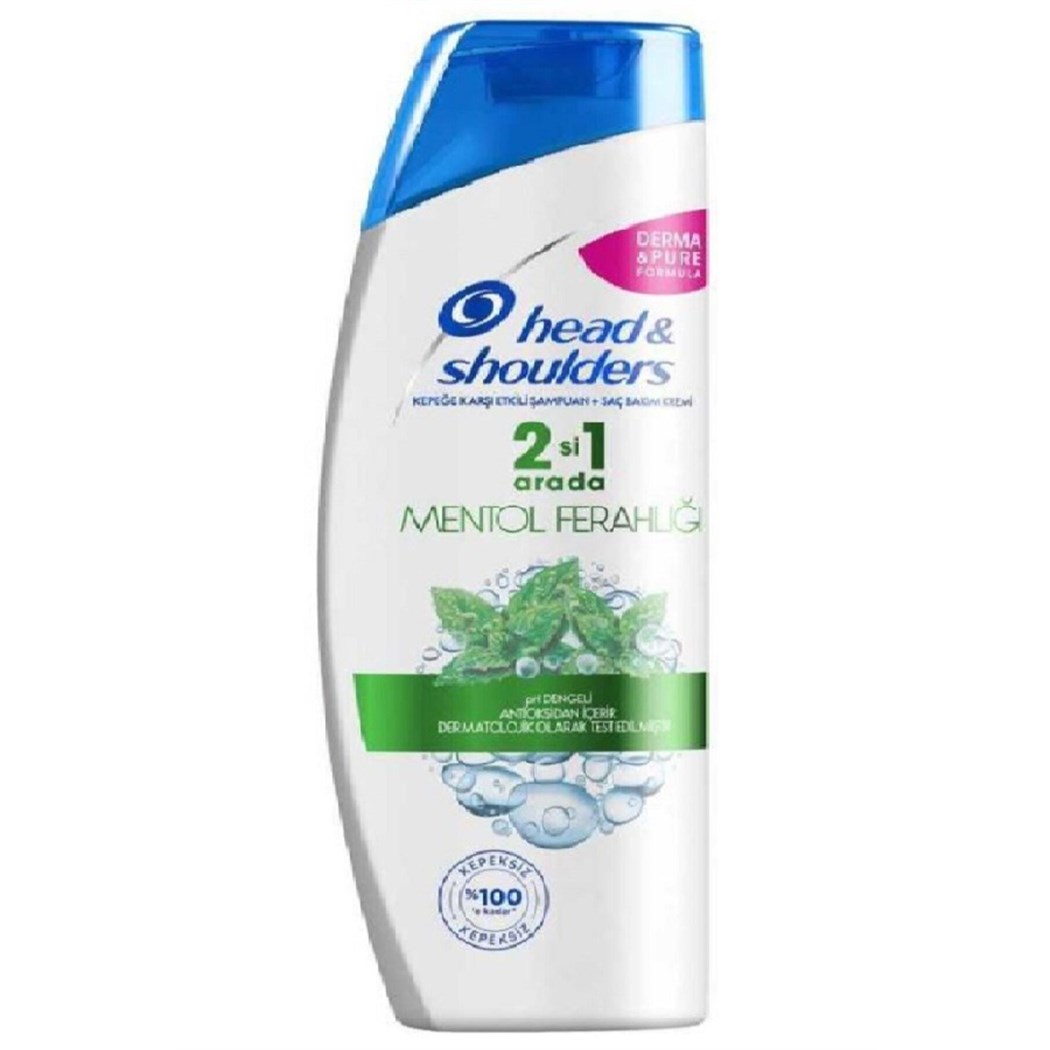 Head & Shoulders Şampuan 2-1 Mentol 72 Saat
