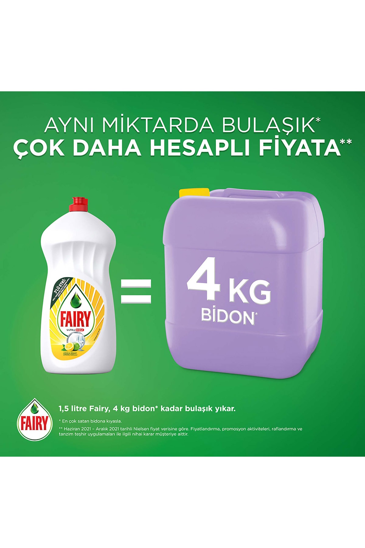 650 ml Sıvı Deterjan Limon Kokulu