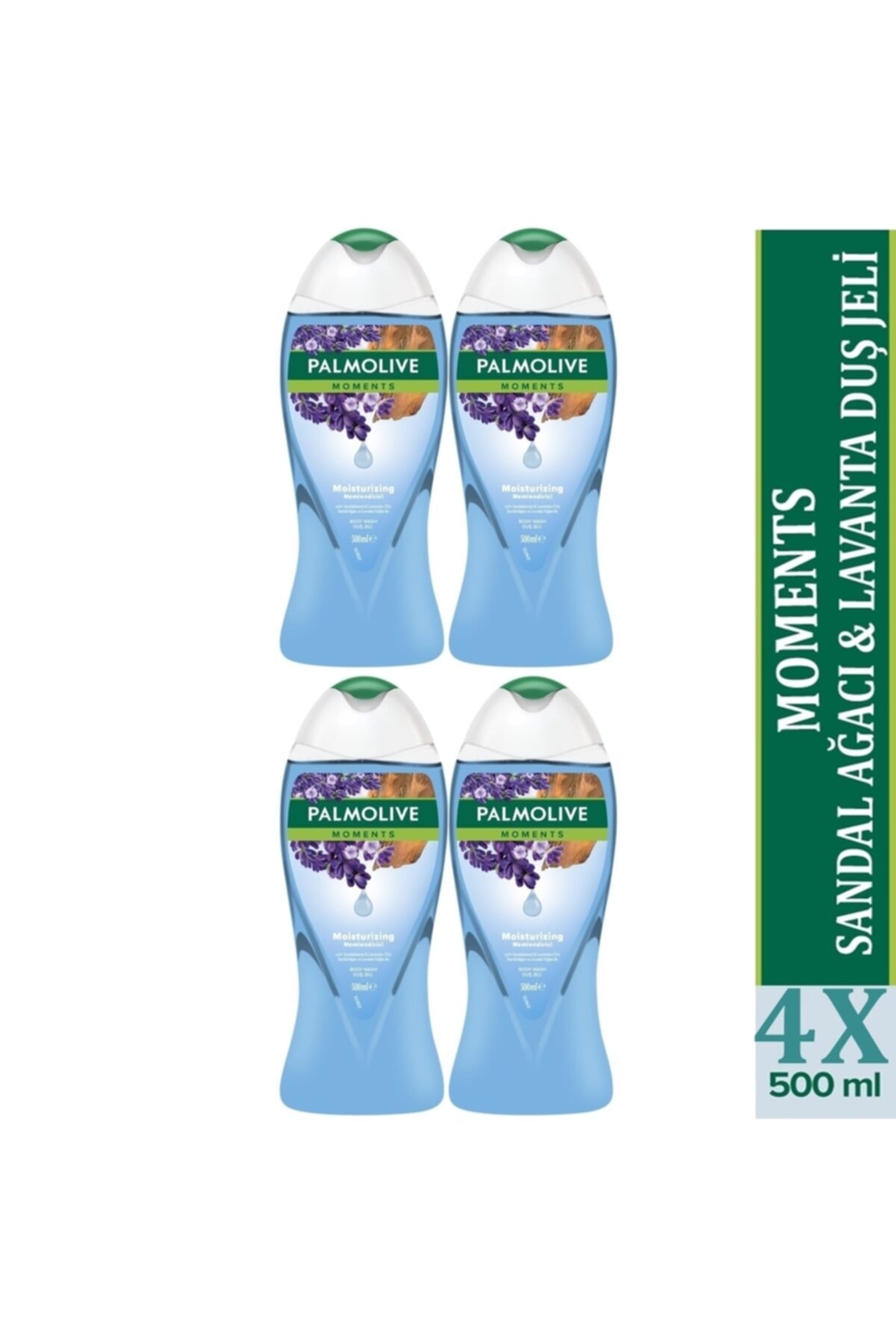 Duş Jeli Moments Sandal Lav. 500ml 4 Adet