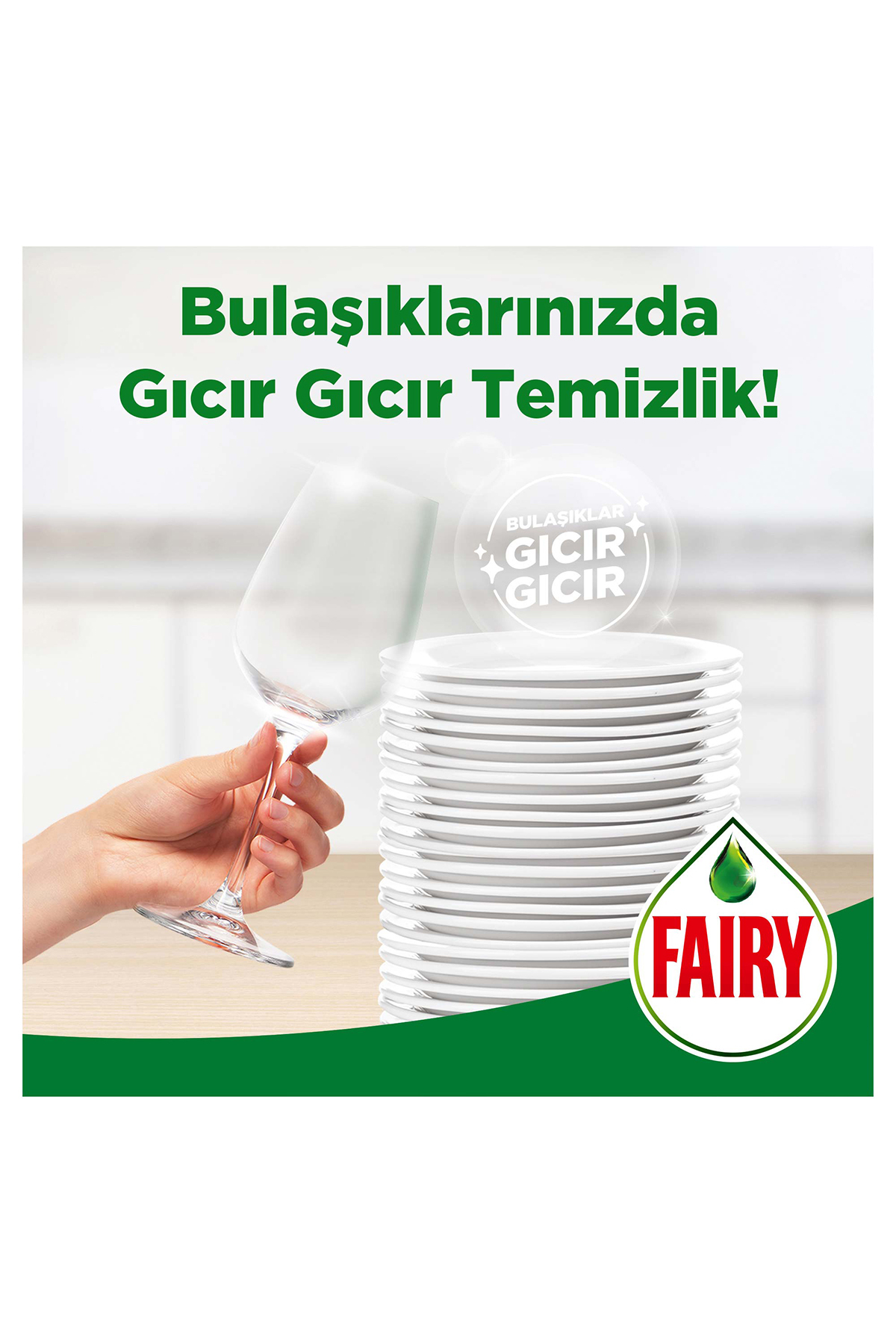 Temiz & Ferah Sıvı Bulaşık Deterjanı 1500 ml Limon Kokulu
