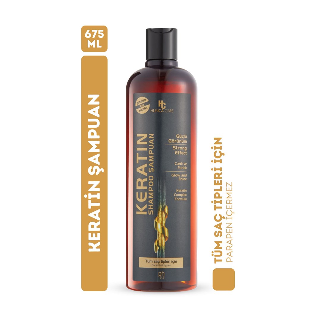 Keratin Complex Şampuan, Besleyici Ve Onarıcı , Tüm Saç Tipleri Için , 675 ml