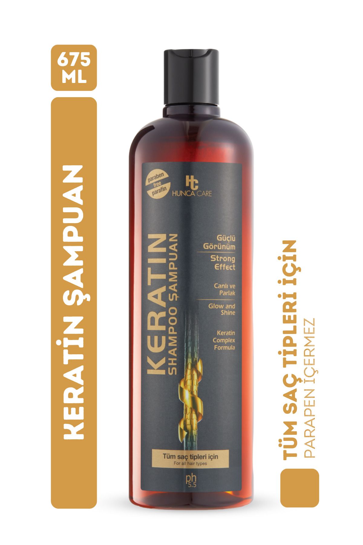 Keratin Complex Şampuan, Besleyici Ve Onarıcı , Tüm Saç Tipleri Için , 675 ml