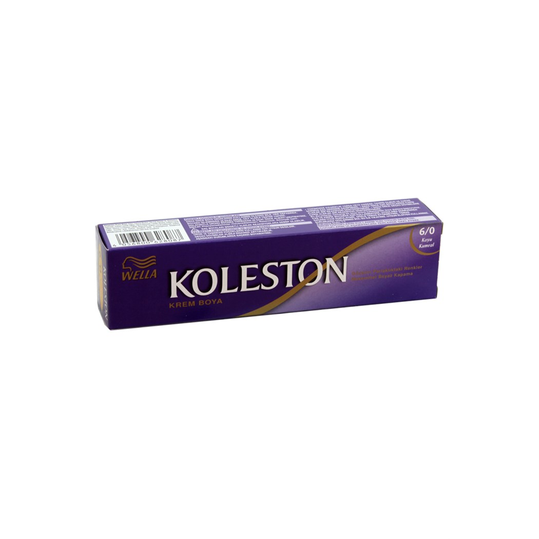 Koleston Tüp Saç Boyası 6/0 Koyu Kumral
