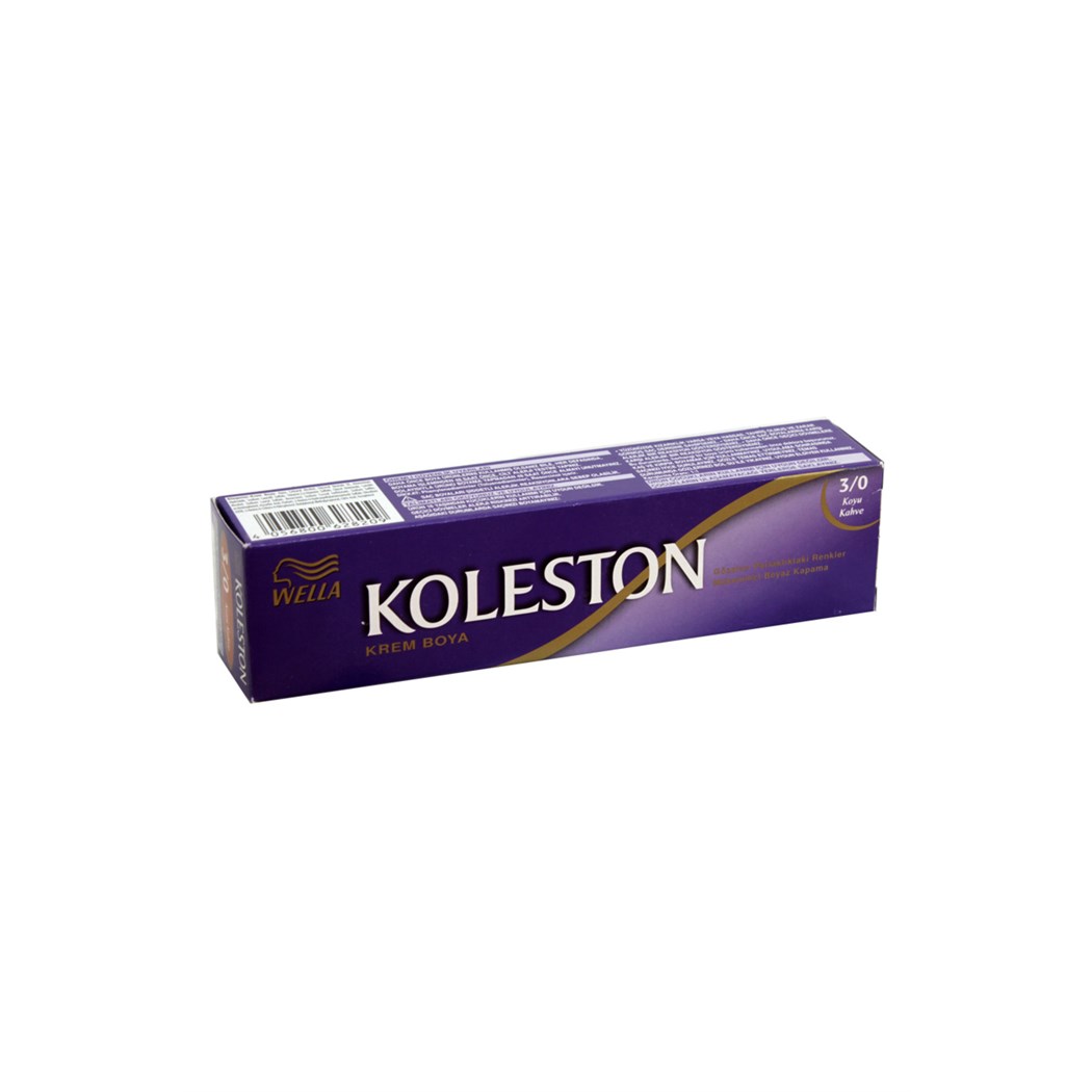 Koleston Tüp Saç Boyası 3/0 Koyu Kahve