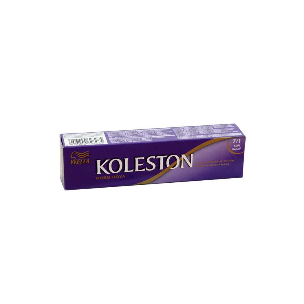 Koleston Tüp Saç Boyası 7/1 Küllü Kumral