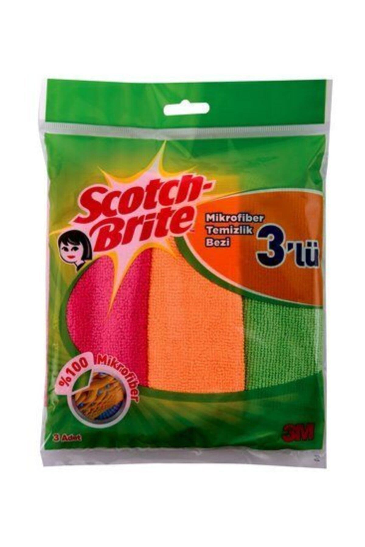Scotch Brite Temizlik Bezi 3'lü Mikrofiber