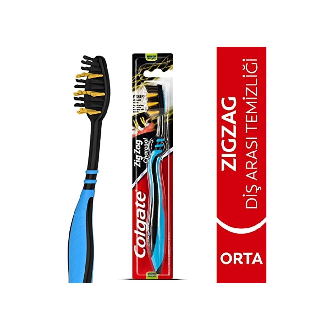 ZigZag Charcoal Diş Arası Temizliği Orta Diş Fırçası