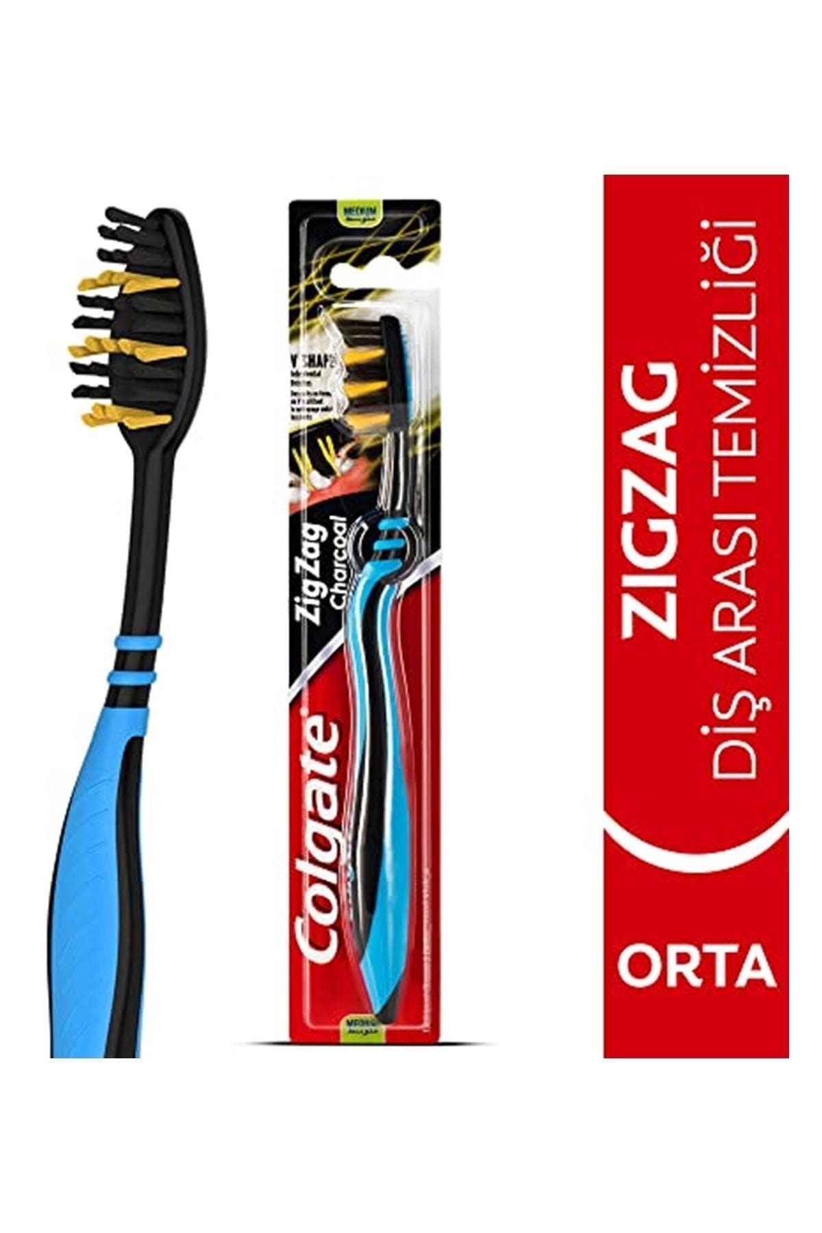 ZigZag Charcoal Diş Arası Temizliği Orta Diş Fırçası