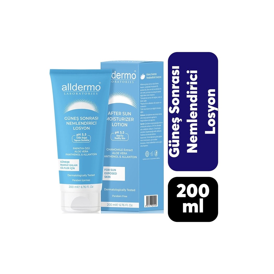 Losyon 200 ml Güneş Sonrası Nemlendirici
