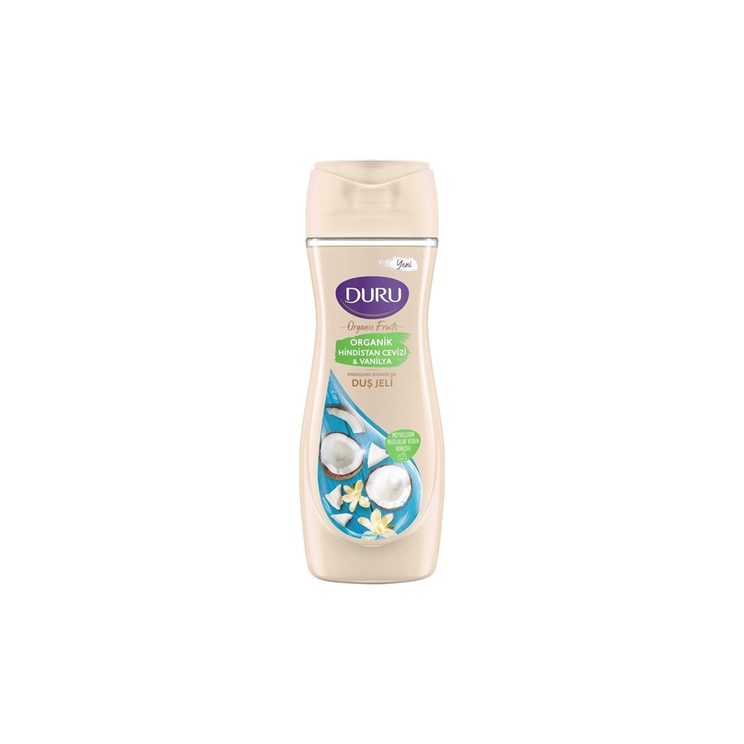 Organic Fruits Vanılya Hindistan Cevizi Duş Jeli 450 ml