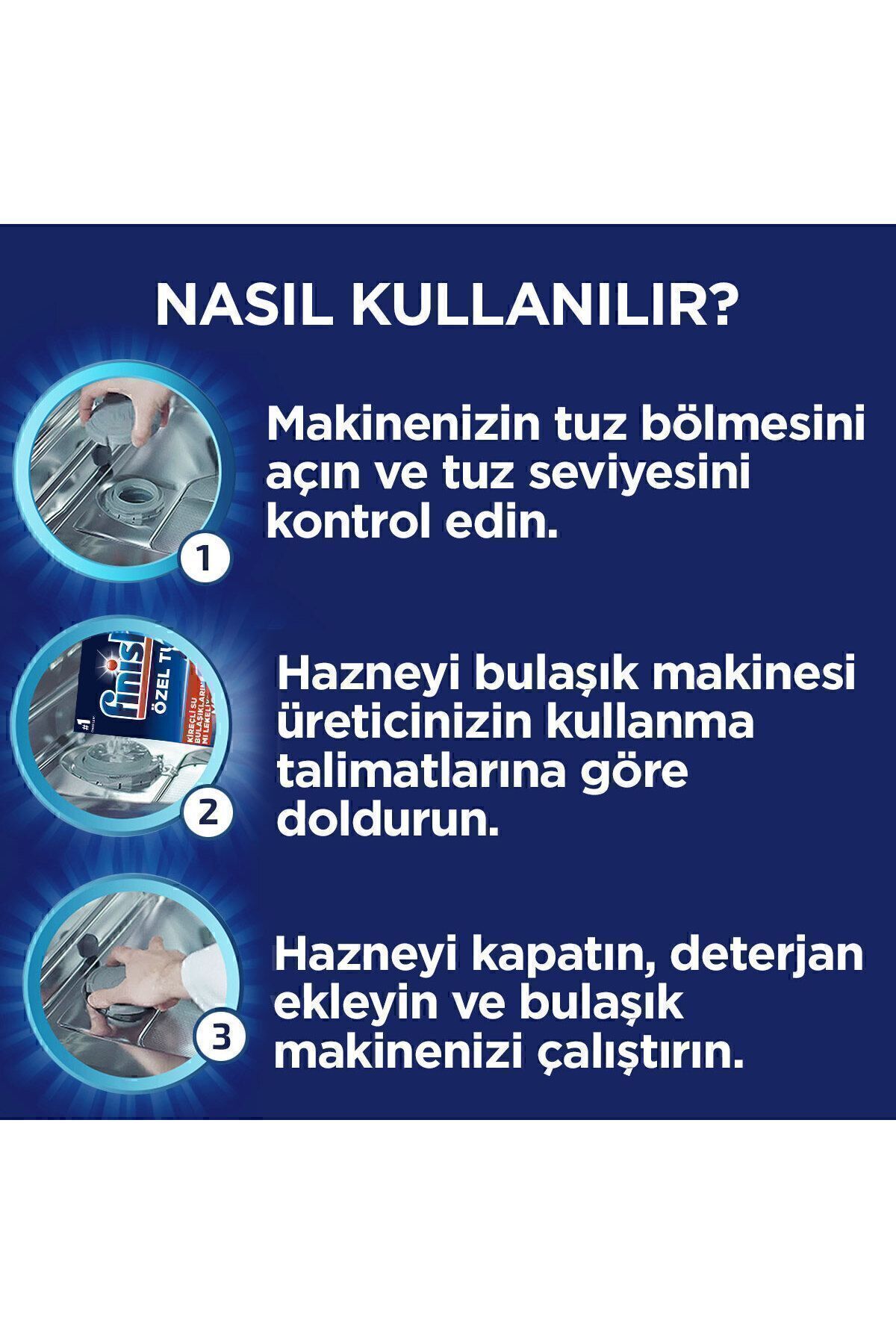 Bulaşık Makinesi  Tuzu  Kireç Kalıntılarına Karşı Koruyucu  1500 Gram 1 Adet