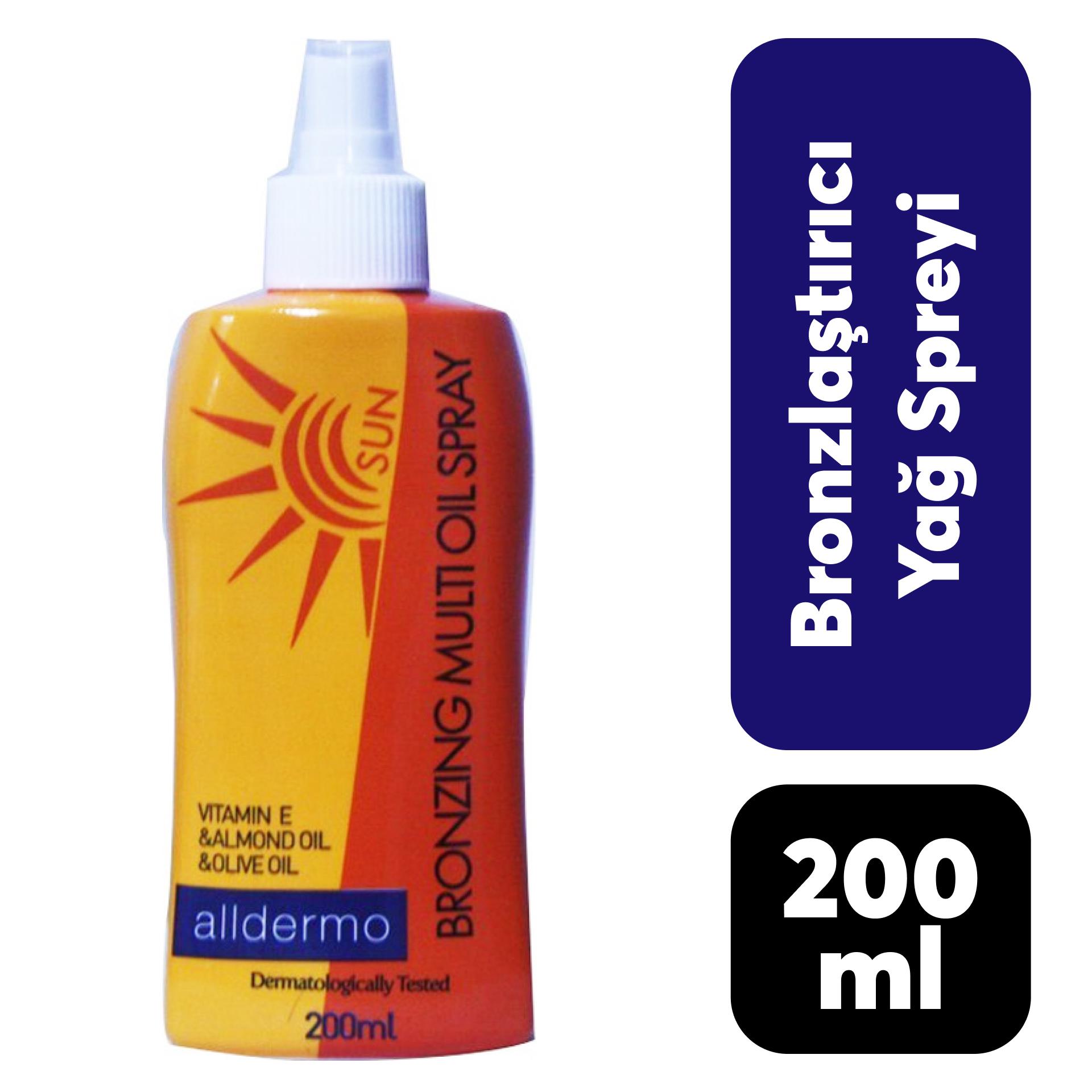 Alldermo Oil Sprey 200 ml Bronzing