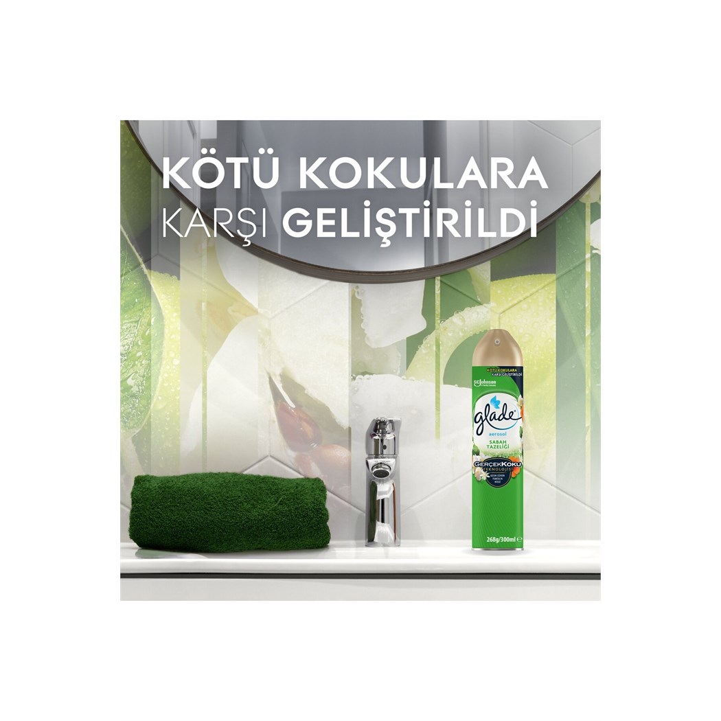Hava Tazeleyici Aerosol Oda Kokusu Sabah Tazeliği 300ml
