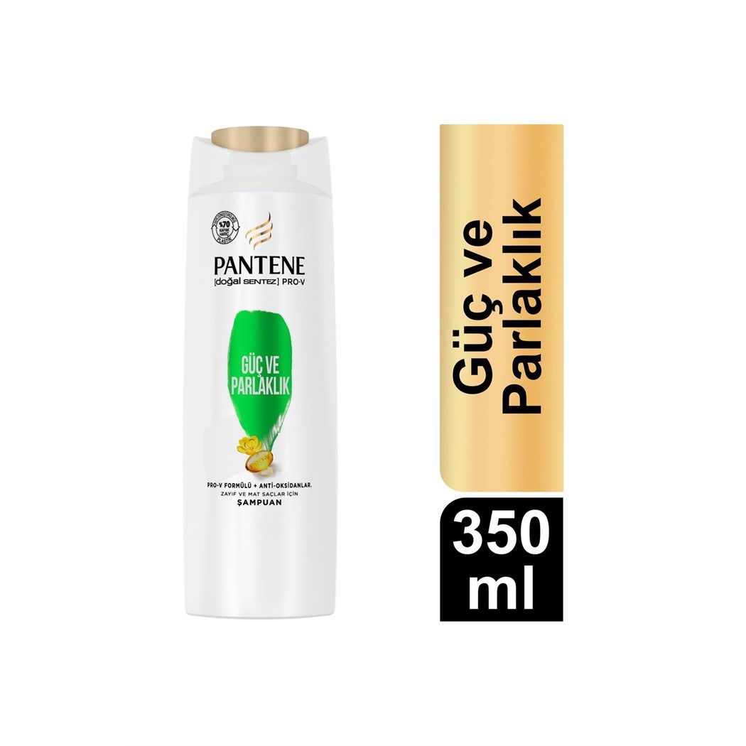 Şampuan 350 ml Güçlü Ve Parlak