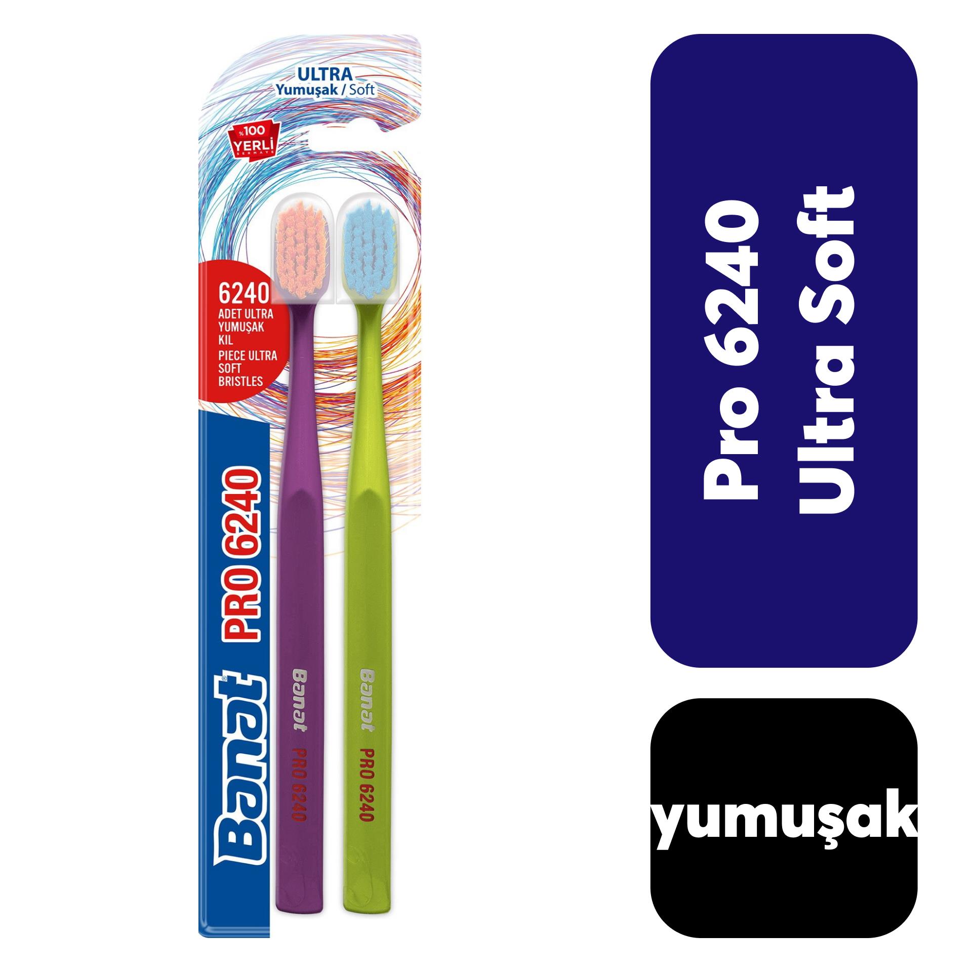 Banat 1+1 Diş Fırçası Pro 6240