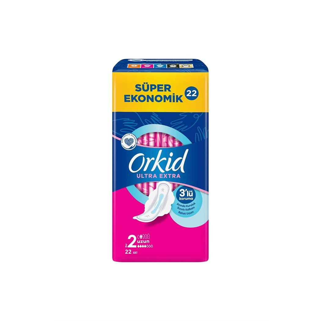 Ultra Extra Hijyenik Ped Uzun Süper Ekonomik Paket 22'li