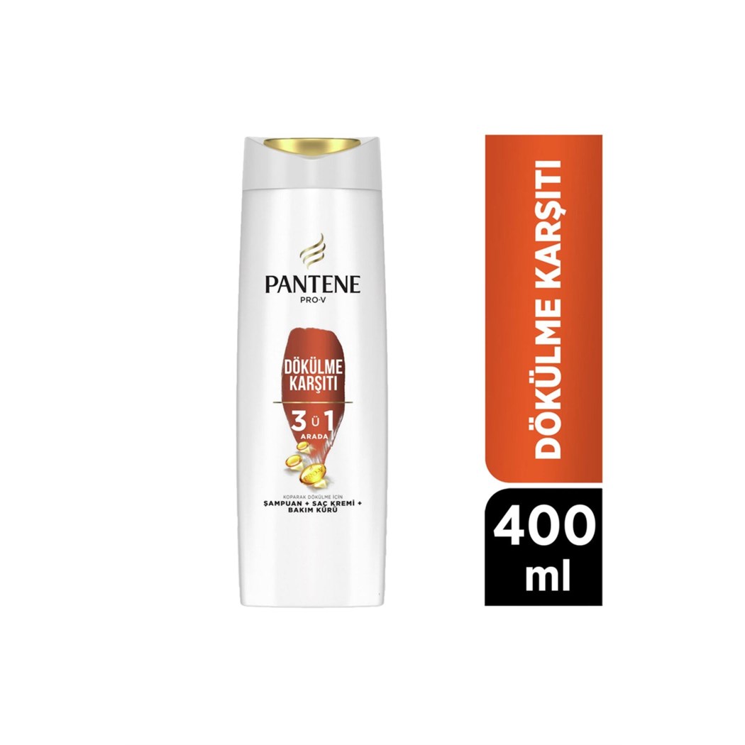 400 Ml Şampuan 3in1 Saç Dökülme Karşıtı