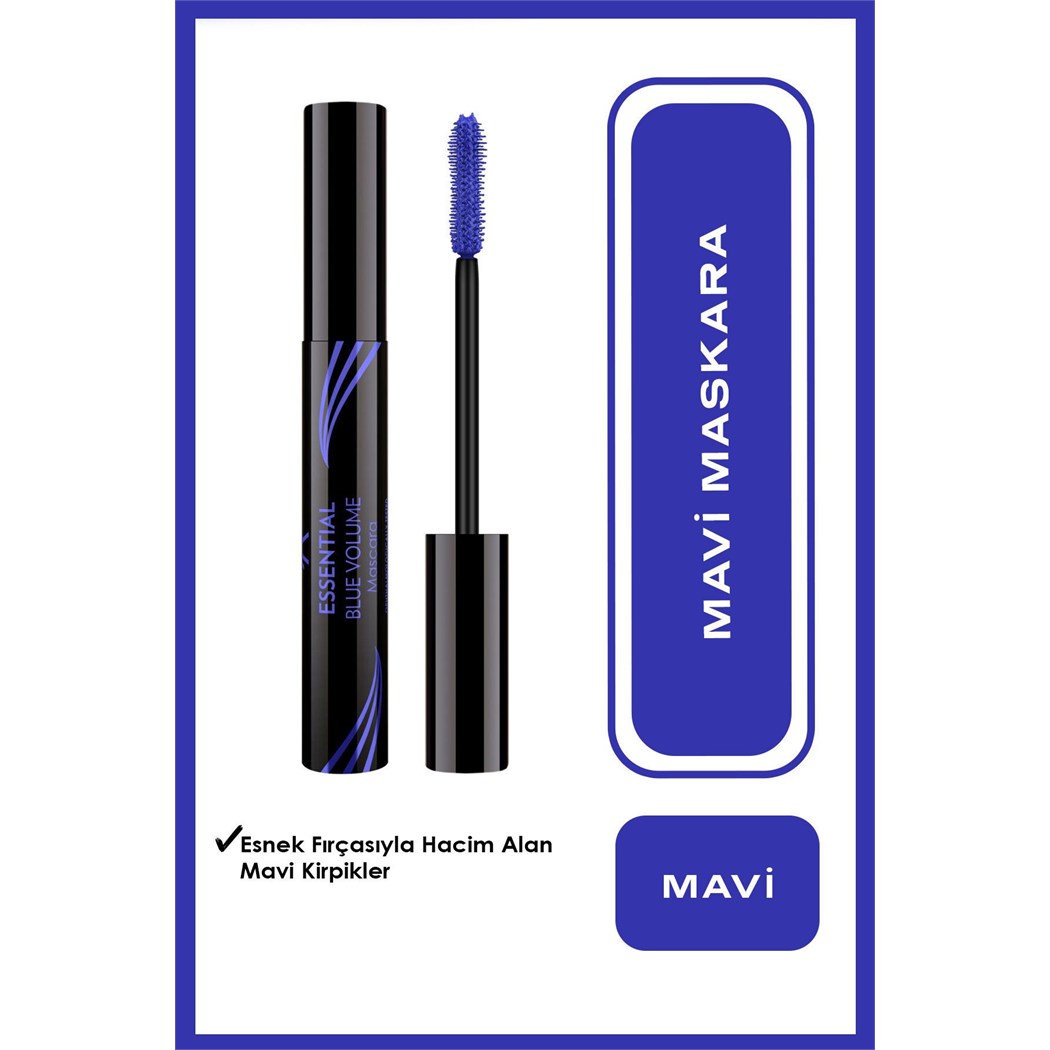 Essential Blue Volume Mascara Mavi Maskara 8,5 ml