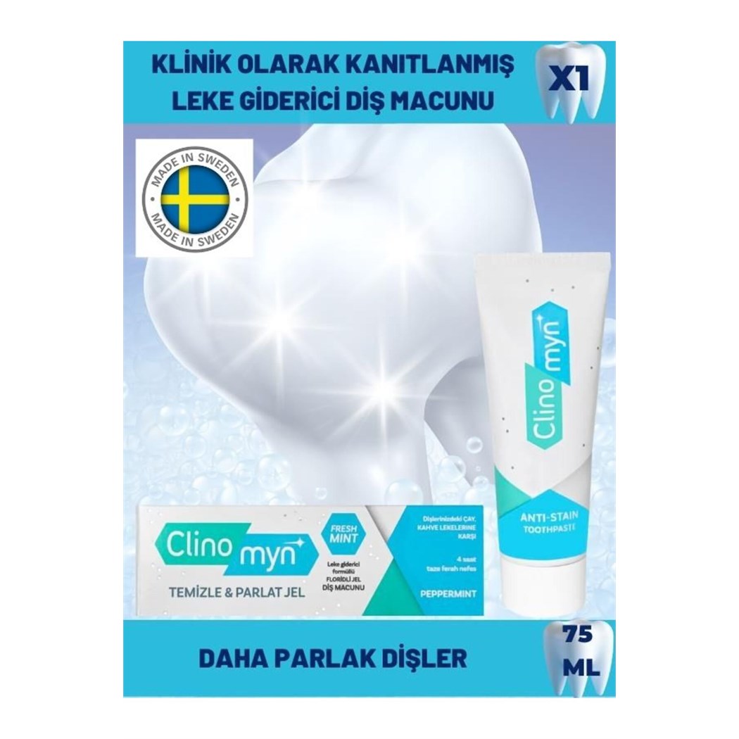 Fresh Diş Beyazlatan Ve Parlatan Temizle Parlat Jel Diş Macunu 75 ml