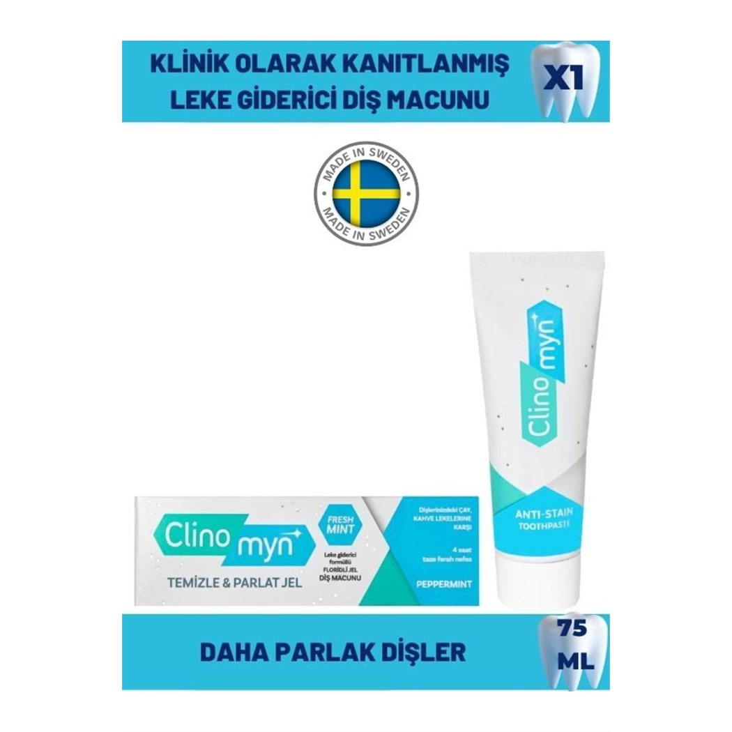 Fresh Diş Beyazlatan Ve Parlatan Temizle Parlat Jel Diş Macunu 75 ml