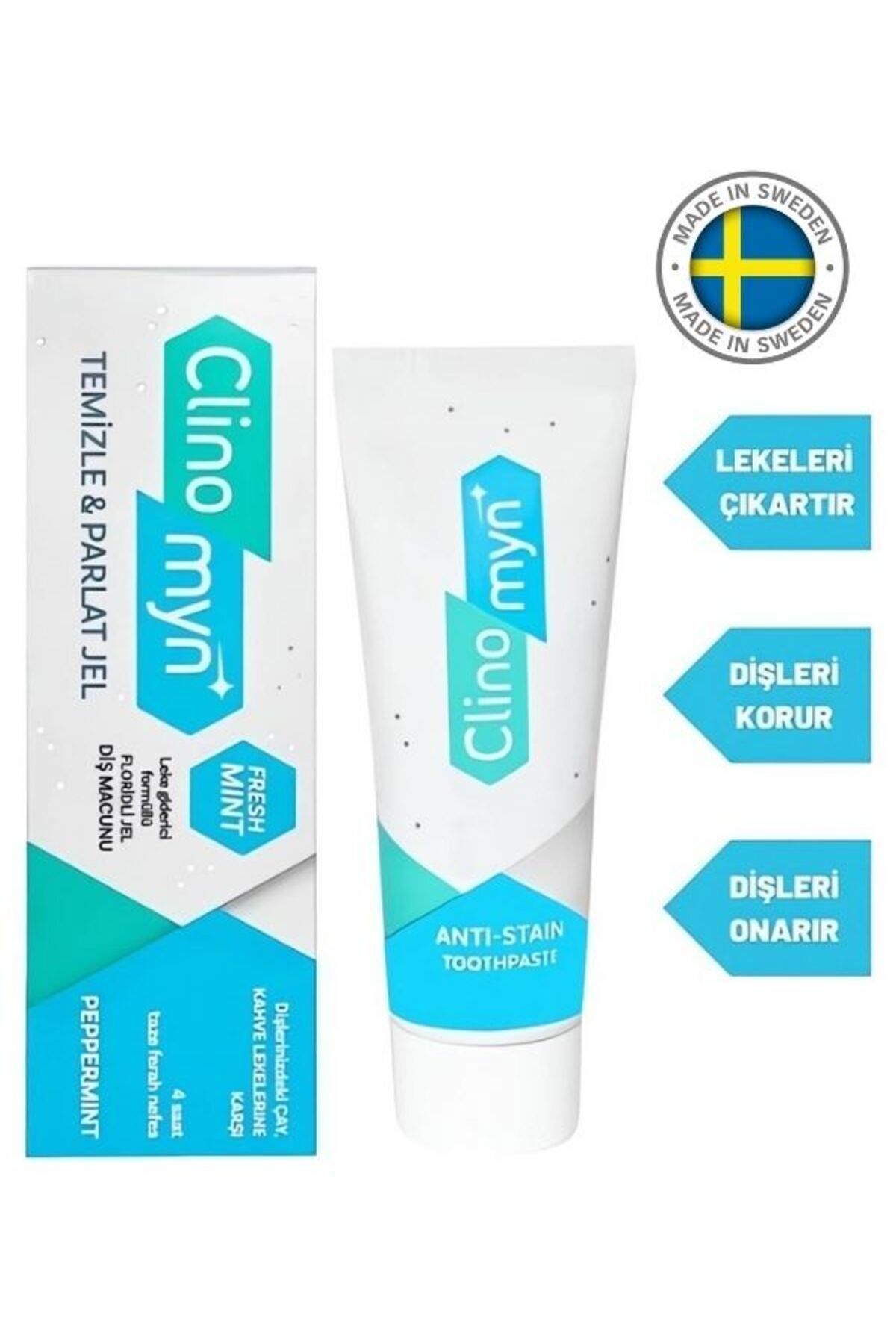 Fresh Diş Beyazlatan Ve Parlatan Temizle Parlat Jel Diş Macunu 75 ml