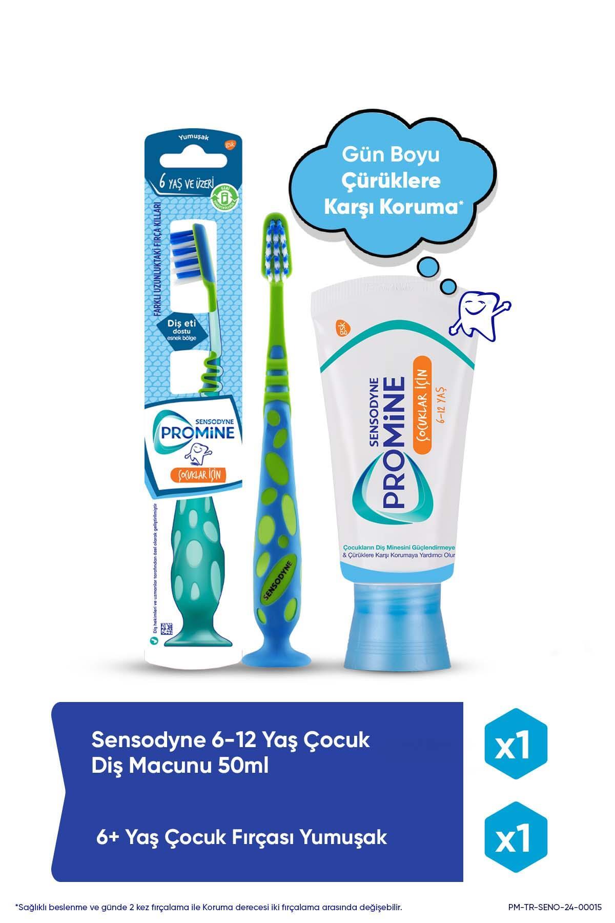 SENSODYNE PROMİNE ÇOCUK MACUN + FIRÇA+KALEMLİK