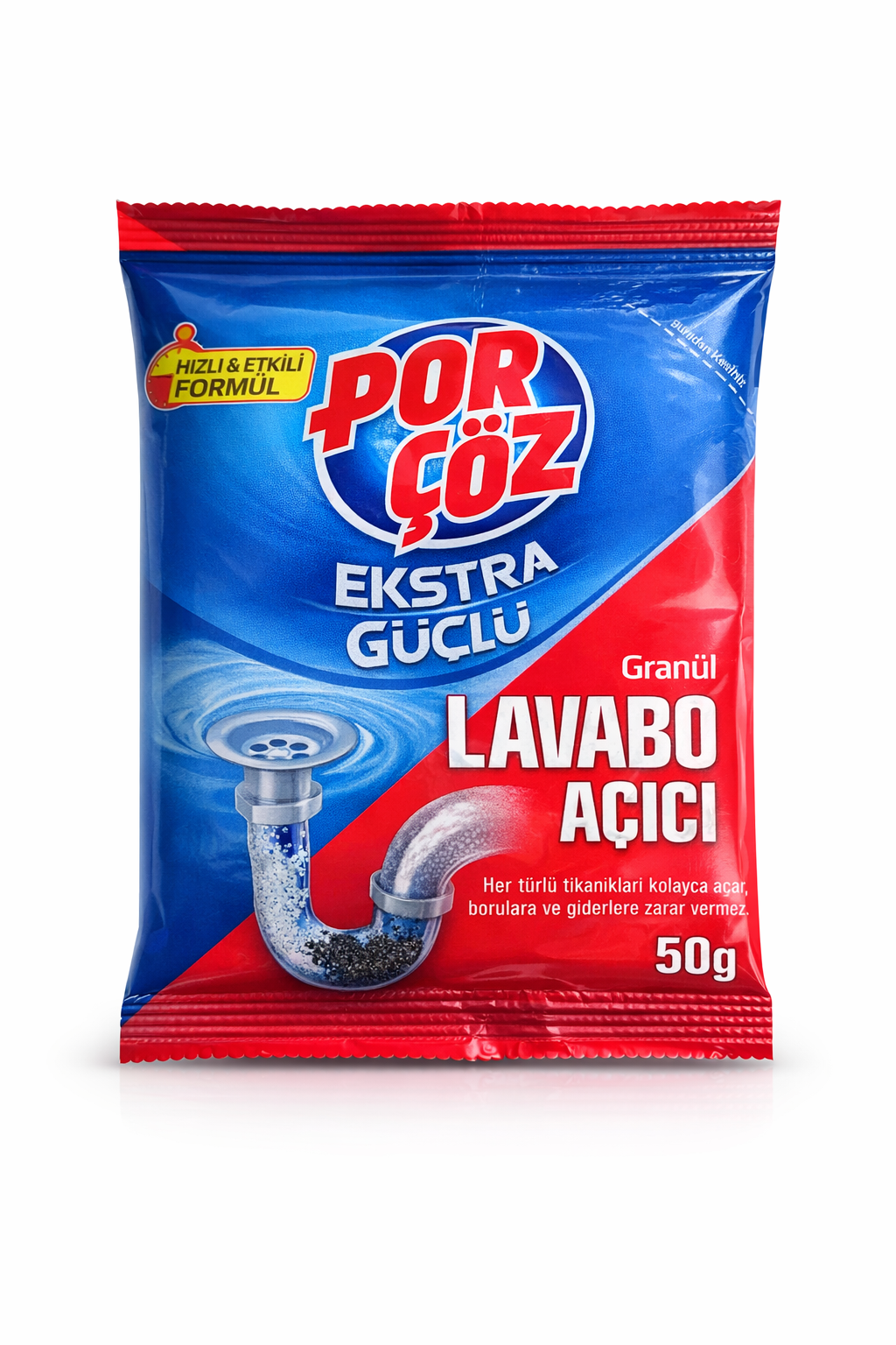 Porçöz Lavabo Açıcı 50 gr
