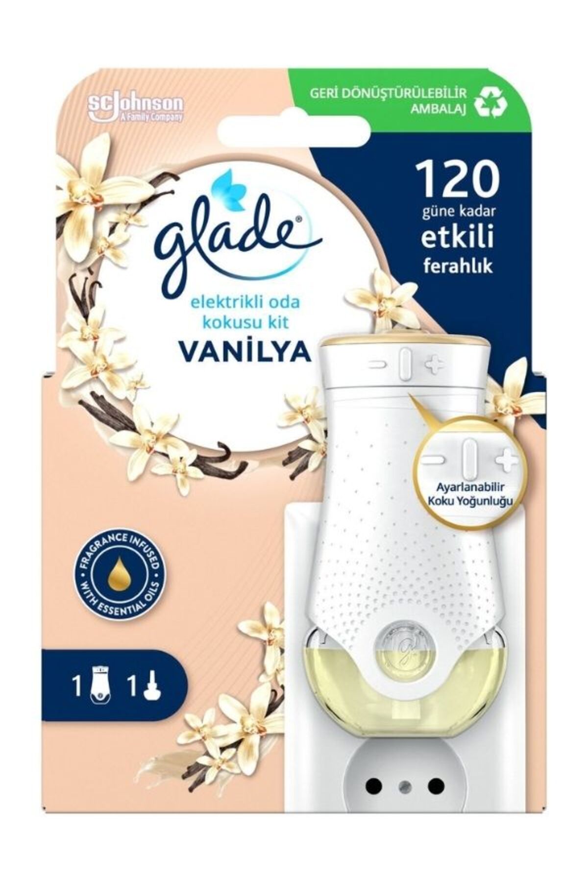 GLADE ELEKTRİKLİ ODA KOKUSU KİT VANİLYA